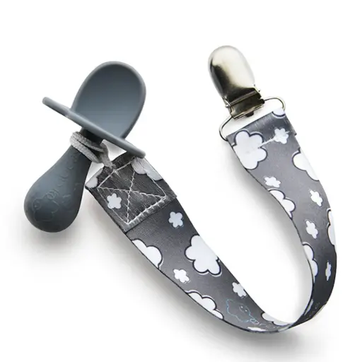 Grabease 2 in 1 Chewing Toy & Self Feeding Silicone Spoon