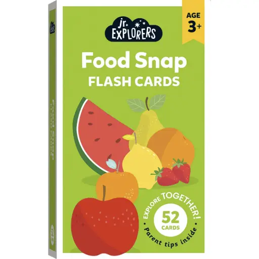 Junior Explorers Food Snap Flash Cards (Small)