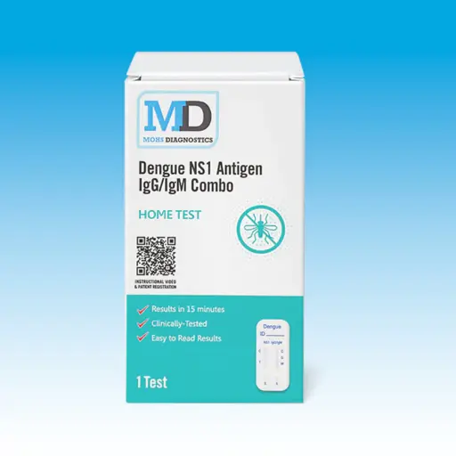Mohs Diagnostics Dengue NS1 Ag & IgG/IgM Home Test Kit