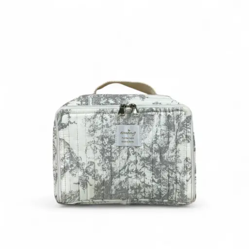 Emong Toile De Jouy Travel Waterproof Pouch