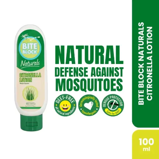 Bite Block Naturals Citronella Lotion Mosquito Repellant