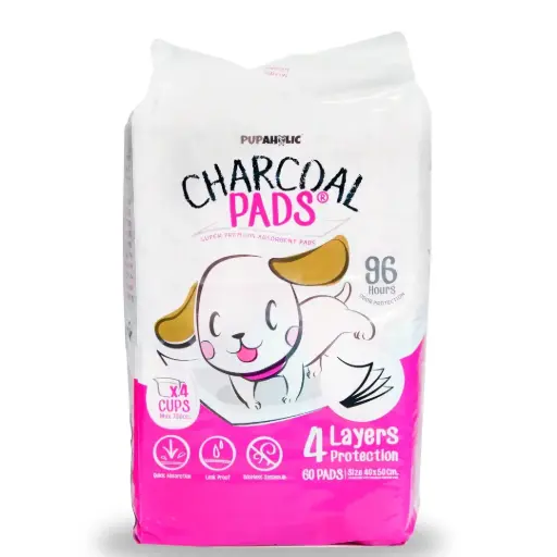 Pupaholic PH Medium Charcoal Pads (40 x 50 cm)
