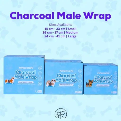 Pupaholic PH Charcoal Male Wrap 10s