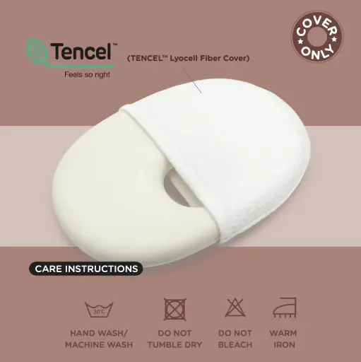 Autumnz Tencel Cover for Memory Foam Dimple Pillow