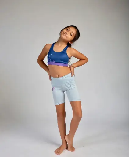 Koa Grey Biker Shorts