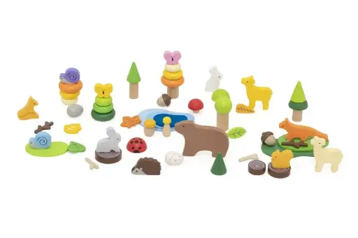 Viga Forest Tales Blocks 58 pcs.