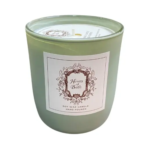 Howes of Bath Green Tea + Bergamot Hand Poured Soy Wax Candle