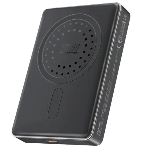 Promate Blade-10C Ultra-Slim Aluminum Crafted Magsafe Compatible Wireless Charging Power Bank