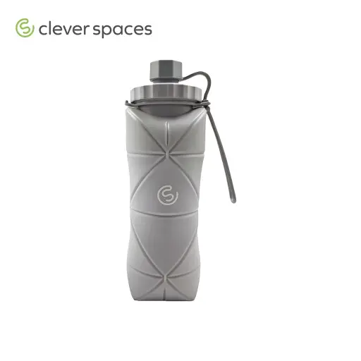 Clever Spaces Silicone Foldable Travel Bottle 600ml