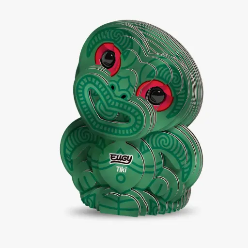 Eugy 3D Cardboard Model Kit - Tiki
